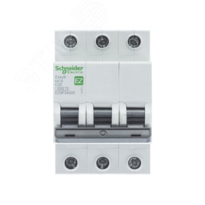 Выключатель автоматический трехполюсный EASY 9 25А C 4,5кА | EZ9F34325 | Schneider Electric - фото 4
