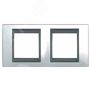 Unica TOP Нордик/Графит Рамка 2-ая | MGU66.004.292 | Schneider Electric - фото 5