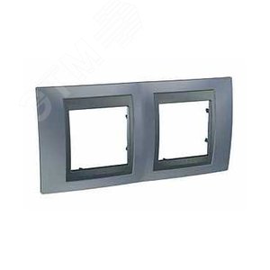 Unica TOP Грэй/Графит Рамка 2-ая | MGU66.004.297 | Schneider Electric - фото 6