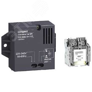 РЕЛЕ ВРЕМ. UVR 48В 50ГЦ (NS80/NSX630) | LV429426 | Schneider Electric - фото 6