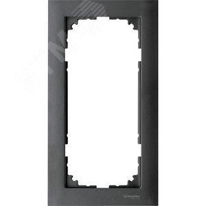 M-Pure 2-постовая рамка без перегородки, антрацит | MTN4025-3614 | Schneider Electric - фото 2