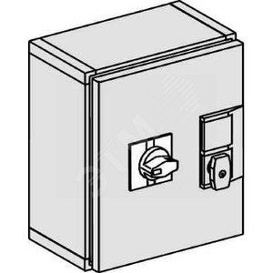 ГЕРМЕТИЧ.МЕТ.ШКАФ IP55 INS40-160 ЧЕР.РУК | 31208 | Schneider Electric - Schneider Electric