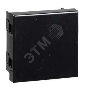 Заглушка 2 модуля черная - Schneider Electric