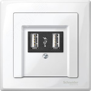 Накладка для аудио розетки белый (MTN296019) 10