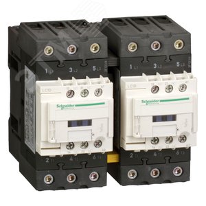 Пускатель магнитный 50А = 24B реверсивный 1НО+1НЗ 3