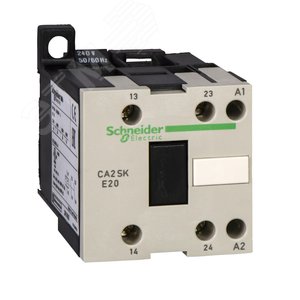 ПРОМЕЖУТОЧНОЕ РЕЛЕ 1НО+1НЗ, ЦЕПЬ УПРАВЛЕНИЯ 24В ПОСТОЯННОГО ТОКА, ВИНТОВОЙ ЗАЖИМ | CA3SK11BD | Schneider Electric 2