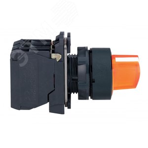 Переключатель 22мм 24В желтый с подсветкой (XB5AK125B5) 4
