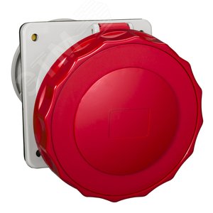 Розетка скрытая угловая 125А 3P+E IP67 380В винтовые зажимы - фото 3