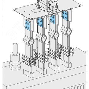 16 БОЛТОВ М12Х80 С ГАЙК., ШАЙБ. И ПЛАСТ. | KTB0000YB4 | Schneider Electric 2