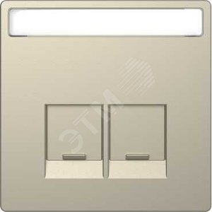 Накладка центральная D-Life для 2-х модульных разъемов SE сахара SD