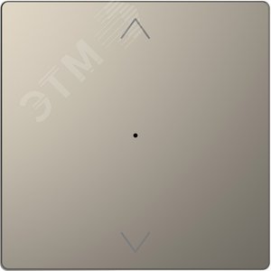 D-Life PlusLink КЛАВИША 1-ная с симв. вх/вз, НИКЕЛЬ, SD 2