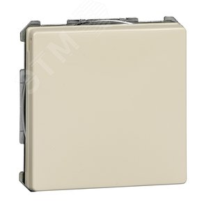 Механизм розетки Schuko с крышкой бежевый (MTN2310-4044) 3