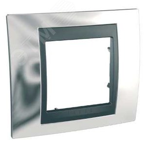 Unica TOP Хром/Графит Рамка 1-ая | MGU66.002.210 | Schneider Electric - фото 6
