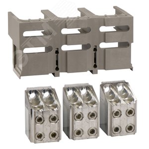 Коннектор кабельный 4х240мм.кв. с крышкой (3шт) (33640) - Schneider Electric