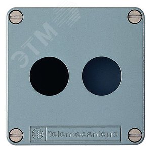 КНОПОЧНЫЙ ПОСТ МЕТАЛЛИЧЕСКИЙ 2 ОТВ. XAPM1502 | XAPM1502 | Schneider Electric - фото 2