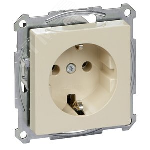 Sys M Розетка без шторок бежевая SCHUKO (MTN2301-0344) 2
