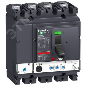 4П4Т АВТ. ВЫКЛ. MICR. 2.2 40A NSX100F | LV429782 | Schneider Electric 3