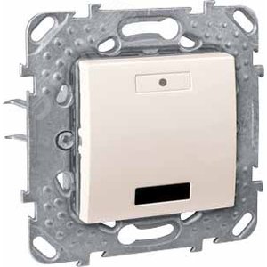 2-КНОП. ВЫК-ЛЬ С LED, С ИК-ПРИЕМН., БЕЖ. 3