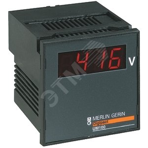 ВОЛЬТМЕТР ЦИФРОВОЙ UM100 72X72 - Schneider Electric
