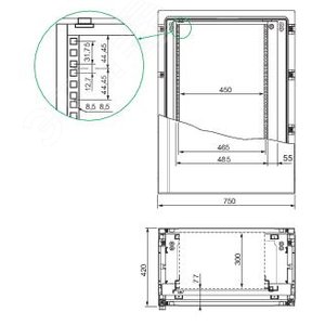 Стойка H750 /79000 - фото 5