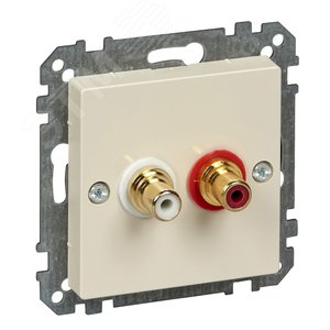 МЕХАНИЗМ АУДИОРОЗЕТКИ | MTN4350-0344 | Schneider Electric - фото 3