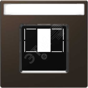 Накладка центральная D-Life для TAE/Audio/USB мокко SD - Schneider Electric