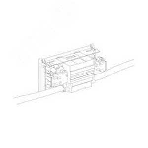 CYB-PS Розетка тройная со шторками с окном белая (5940110) - Schneider Electric