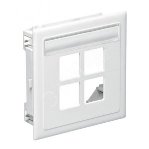TRS Монтажная плата Х4 RJ-45 CYB-BK12 - Schneider Electric