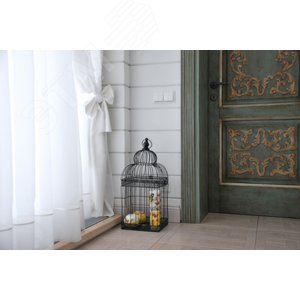 Antik Рамка 2 поста термопласт белая (MTN483219) 9