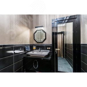 Рамка 2 поста стеклянная черный оникс (MTN404203) 10