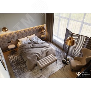 Клавиша одинарная D-Life антрацит SD 5