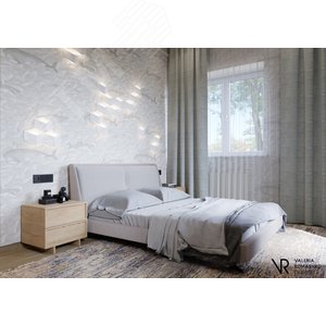 Клавиша одинарная D-Life антрацит SD 7