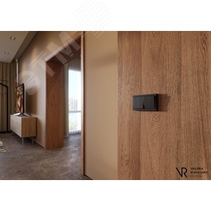 D-Life КЛАВИША 2-ная, АНТРАЦИТ , SD | MTN3400-6034 | Schneider Electric - фото 6