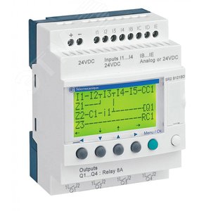 Zelio интеллект.реле 12 I/O 24VDC - фото 2