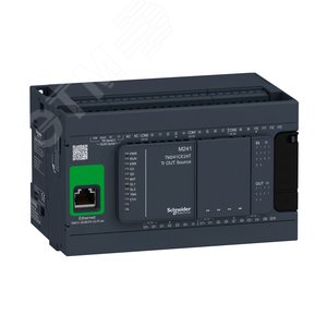 Блок базовый M241-24IO транзисторный источник Ethernet - фото 2