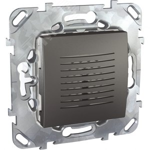 Unica TOP Графит Звонок электронный, 70DB/1M | MGU5.786.12ZD | Schneider Electric - фото 2