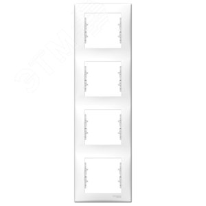 Sedna Белый Рамка 4-ая вертикальная | SDN5802021 | Schneider Electric - фото 2