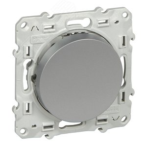 Выключатель одноклавишный, алюминий (S53R201) 3