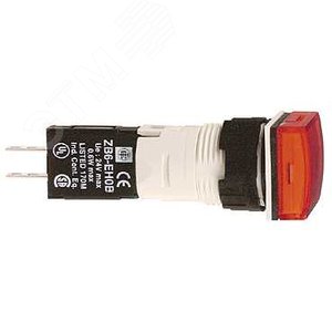 СИГН. ЛАМПА 16ММ 12-24В КРАСНАЯ КВАДРАТНАЯ С ПОДСВЕТКОЙ | XB6CV4BB | Schneider Electric - фото 6