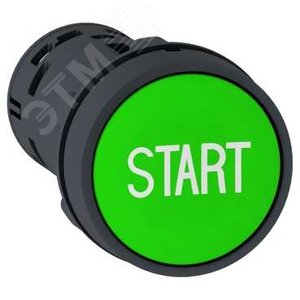 КНОПКА 22ММ ЗЕЛЕНАЯ С ВОЗВР 1НО "START" | XB7NA3133 | Schneider Electric 7