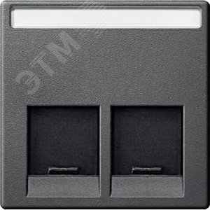 Центральная плата для розетки антрацит (MTN466514) 7