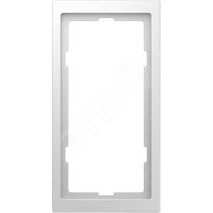 D-Life РАМКА 2-постовая для розетки для бритья, БЕЛ. ЛОТОС, SD | MTN4025-6535 | Schneider Electric - Schneider Electric