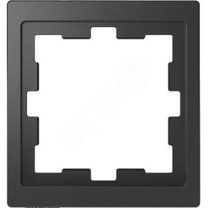 Рамка однопостовая D-Life антрацит SD