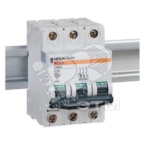 Выключатель автоматический трехполюсный 63A K C60L - Schneider Electric