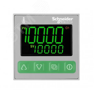 температ. контр., 48 x 48, универс. вх., 1 авар., 2 рел., 24 V ACDC, MODBUS 7