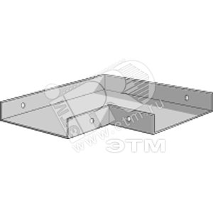 ГОРИЗОНТАЛЬНЫЙ 90° ПОВОРОТ W10-100 БЕЛЫЙ - Schneider Electric
