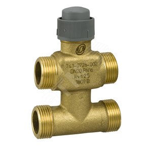 Кл.3-ход.зон. с байпасом VZ42-G3/4-25