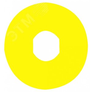 ЖЕЛТАЯ КРУГЛАЯ МАРКИРОВКА БЕЗ ТЕКСТА | ZBY8140 | Schneider Electric 3