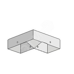 Поворот 90 градусов W10/60-70 SKH предварительно-оцинкованный
