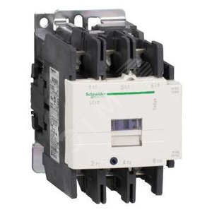 КОНТАКТОР D 3Р, 80A, НО+НЗ, 48V DC, РАСШ. ДИАП, ОГРАН. ПЕРЕНАПР, ЗАЖИМ ПОД ВИНТ, - Schneider Electric